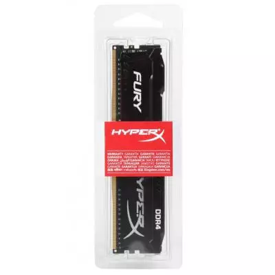 Модуль памяти для компьютера DDR4 8GB 2666 MHz HyperX FURY Black Kingston Fury (ex.HyperX) (HX426C16FB2/8) - 2 Модуль памяти для компьютера DDR4 8GB 2666 MHz HyperX FURY Black Kingston Fury (ex.HyperX) (HX426C16FB2/8) - 2