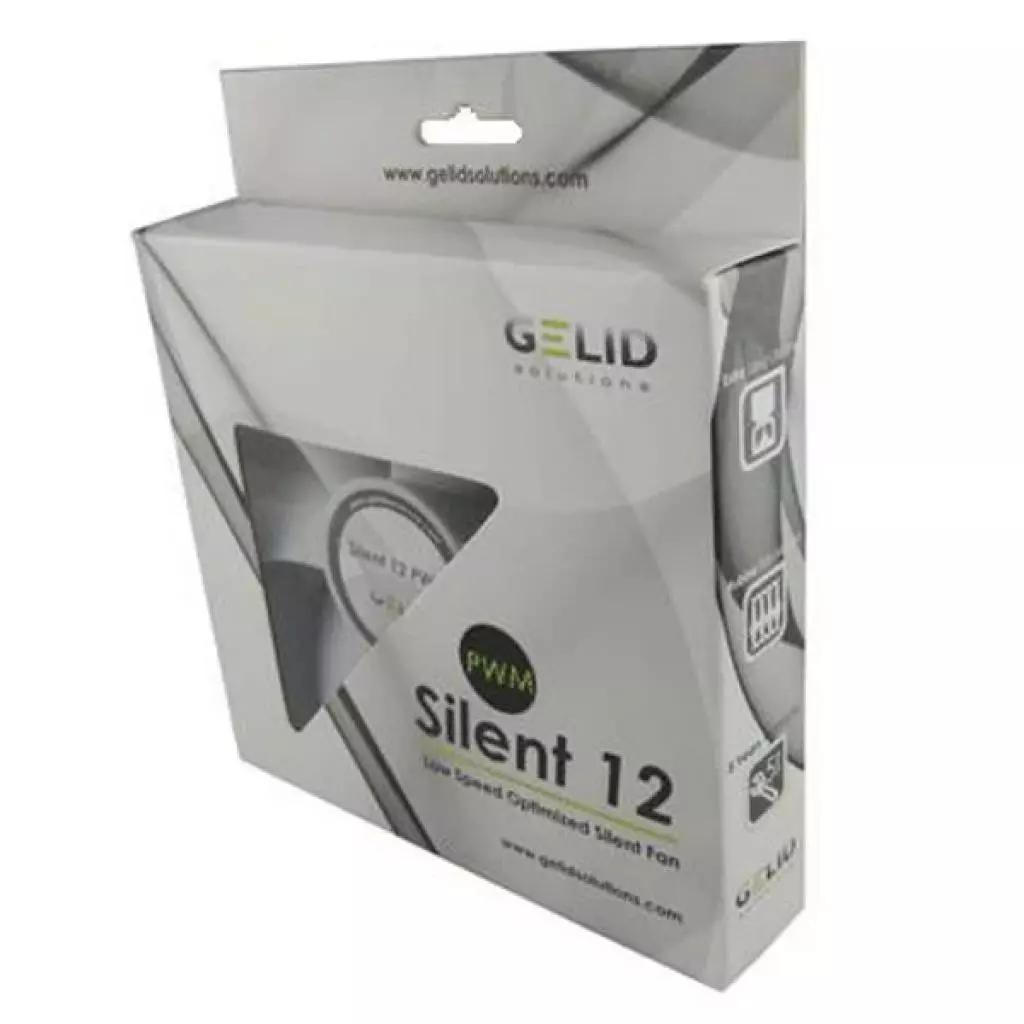 Кулер для корпуса Gelid Solutions Silent 12 PWM 120 mm (FN-PX12-15) - 2