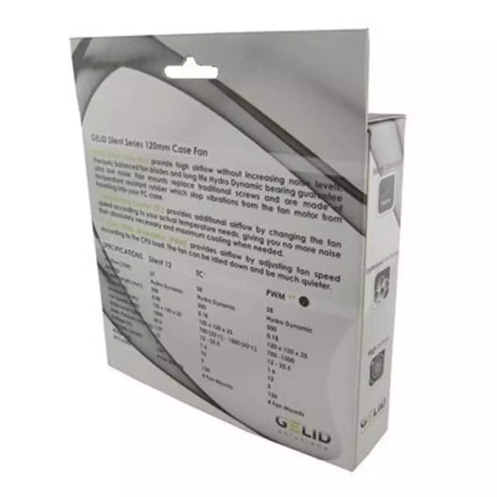 Кулер для корпуса Gelid Solutions Silent 12 PWM 120 mm (FN-PX12-15) - 3