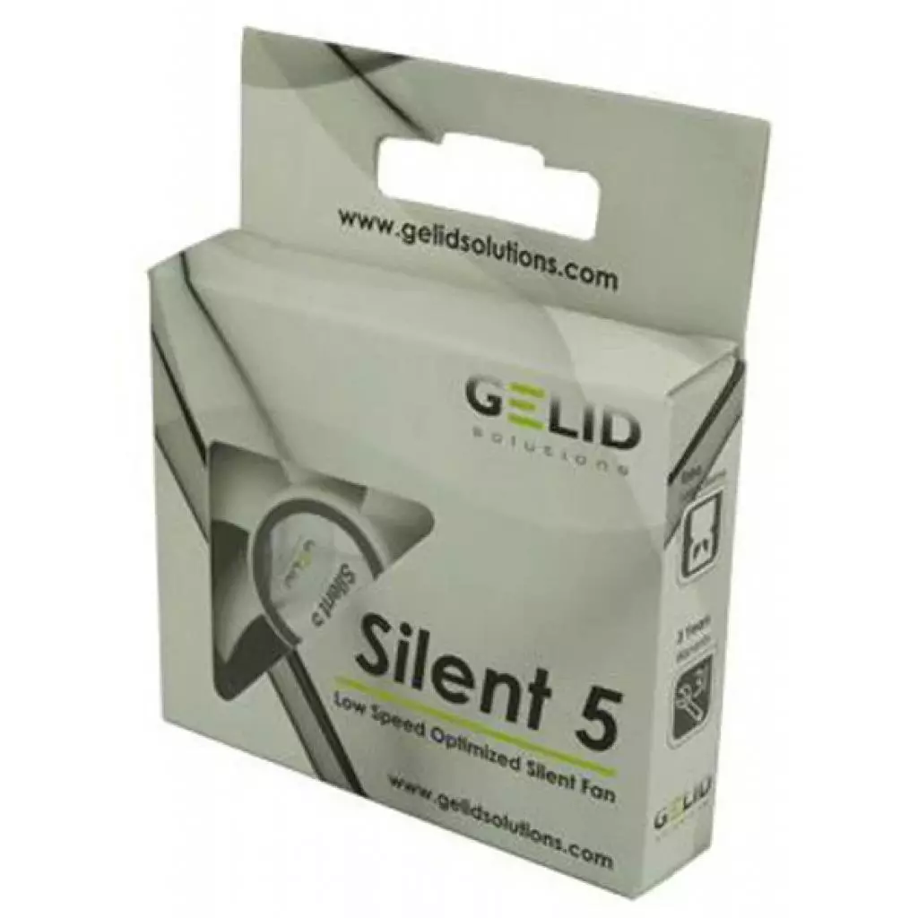 Кулер для корпуса Gelid Solutions Silent 5 50 mm (FN-SX05-40) - 2 Кулер для корпуса Gelid Solutions Silent 5 50 mm (FN-SX05-40) - 2