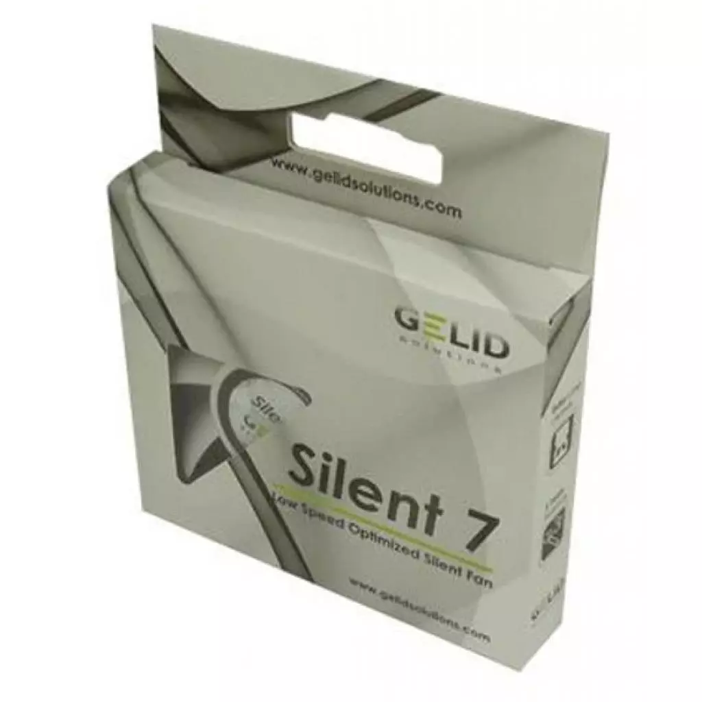 Кулер для корпуса Gelid Solutions Silent 7 70 mm (FN-SX07-22) - 2 Кулер для корпуса Gelid Solutions Silent 7 70 mm (FN-SX07-22) - 2