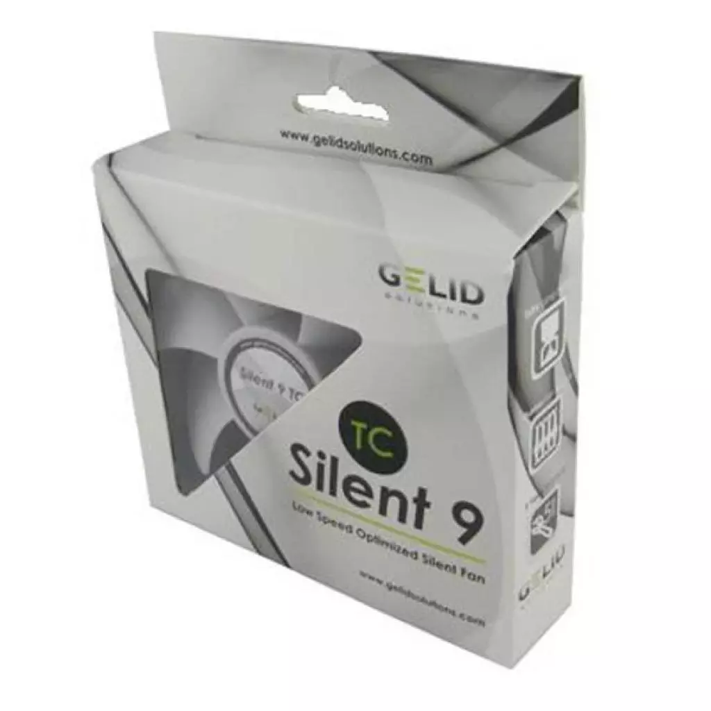 Кулер для корпуса Gelid Solutions Silent 9 TC 90 mm (FN-TX09-20) - 2 Кулер для корпуса Gelid Solutions Silent 9 TC 90 mm (FN-TX09-20) - 2