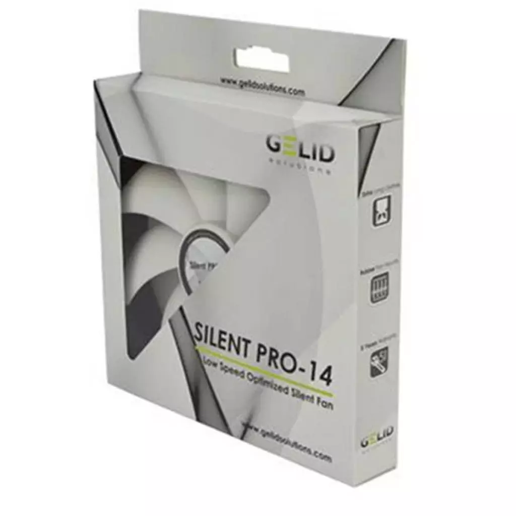 Кулер для корпуса Gelid Solutions Silent PRO 14 PWM 140 mm (FN-PX14-P-15) - 2