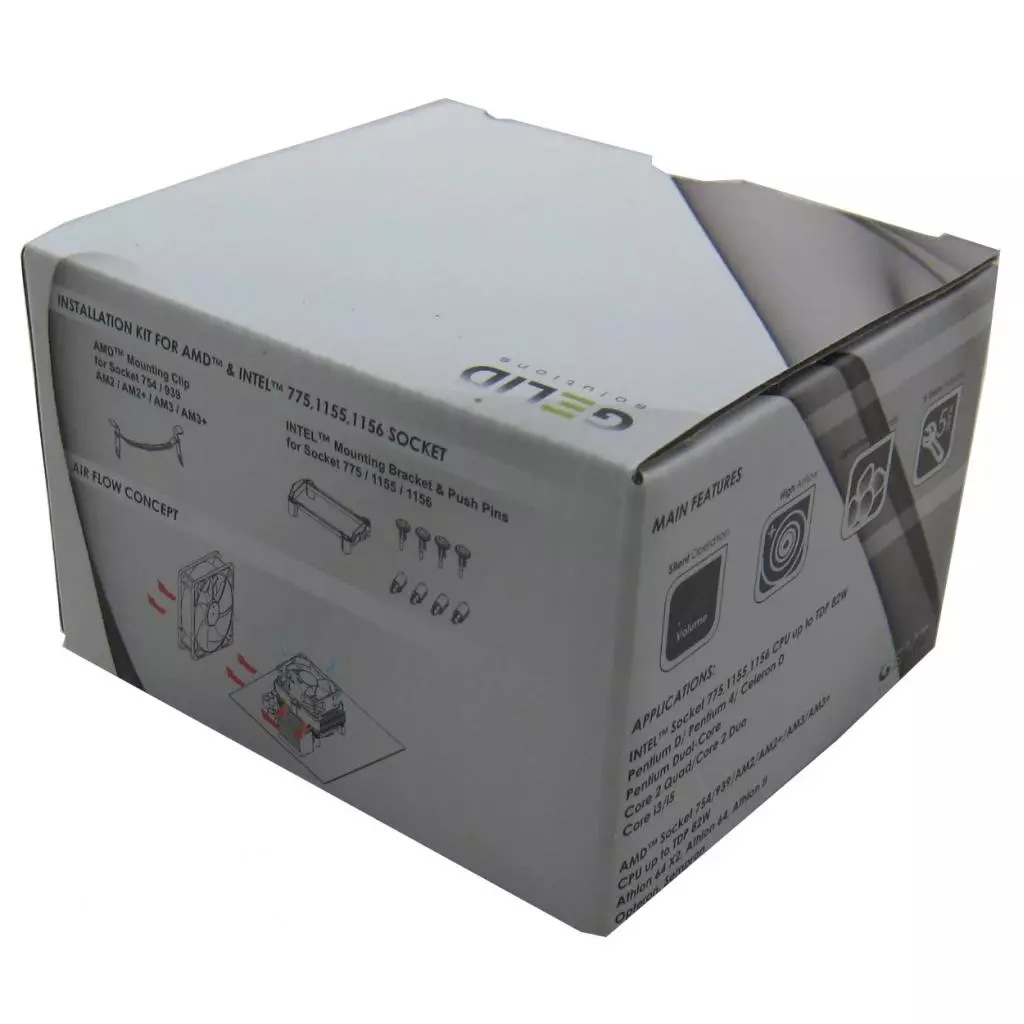 Кулер для процессора Gelid Solutions Siberian (CC-Siberian-01) - 6