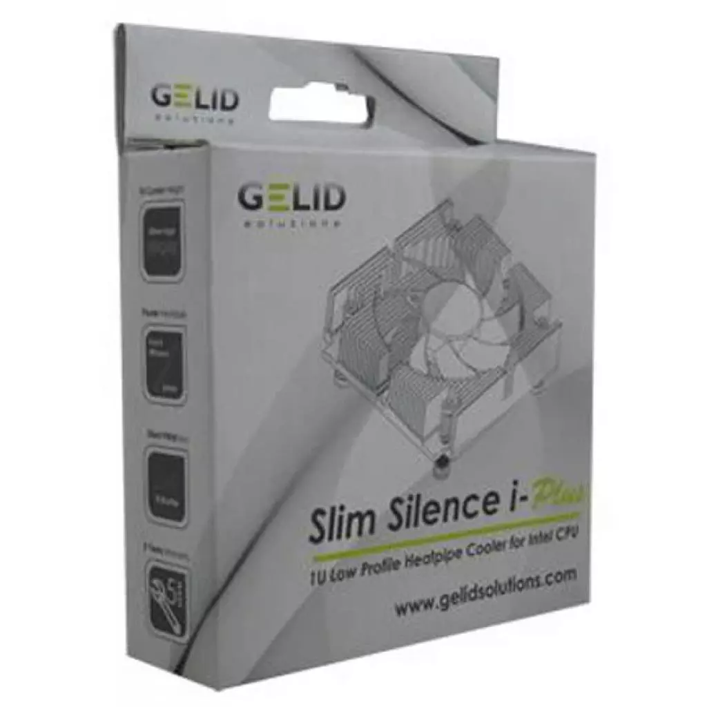 Кулер для процессора Gelid Solutions Slim Silence i-Plus (CC-SSilence-iPlus) - 4 Кулер для процессора Gelid Solutions Slim Silence i-Plus (CC-SSilence-iPlus) - 4