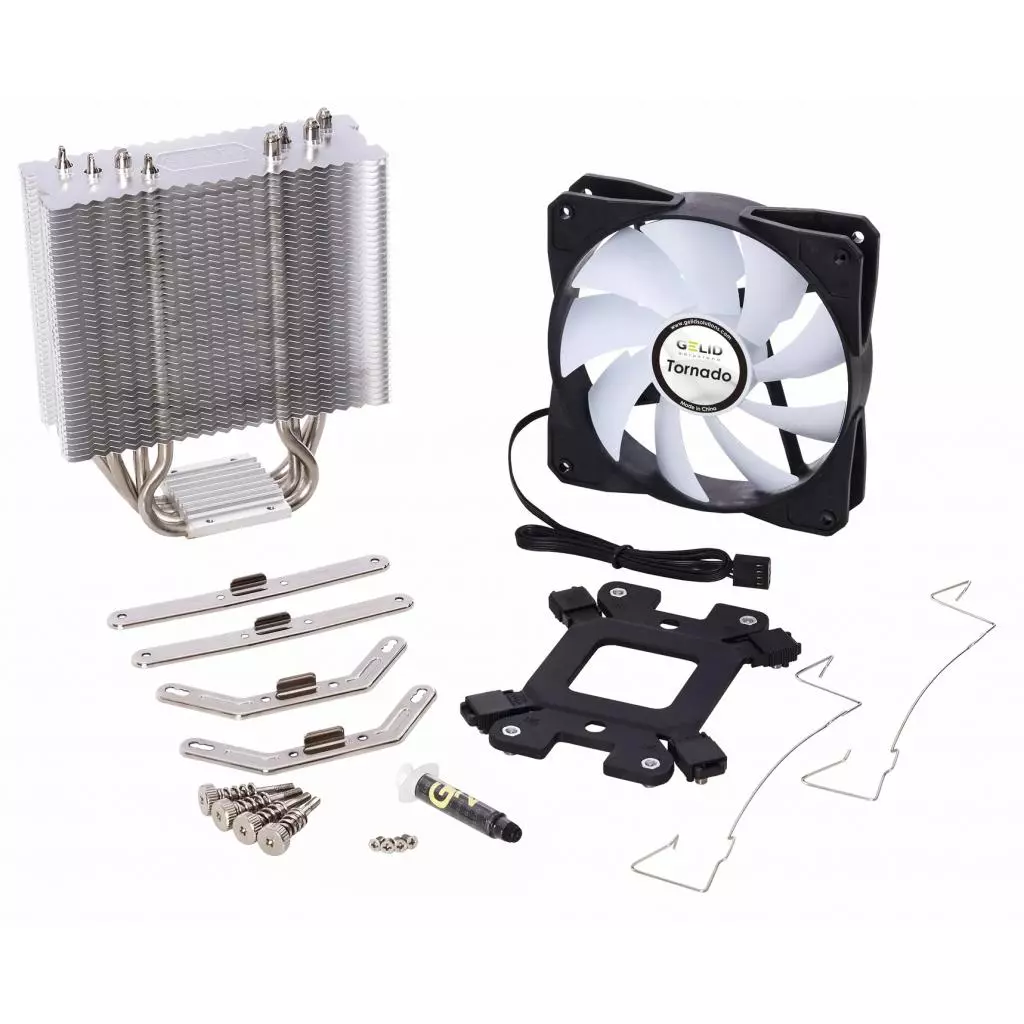 Кулер для процессора Gelid Solutions Tornado (CC-Tornado-01-A) - 4 Кулер для процессора Gelid Solutions Tornado (CC-Tornado-01-A) - 4