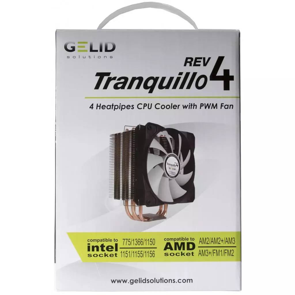 Кулер для процессора Gelid Solutions Tranquillo Rev.4 (CC-TranQ-04-B) - 7 Кулер для процессора Gelid Solutions Tranquillo Rev.4 (CC-TranQ-04-B) - 7