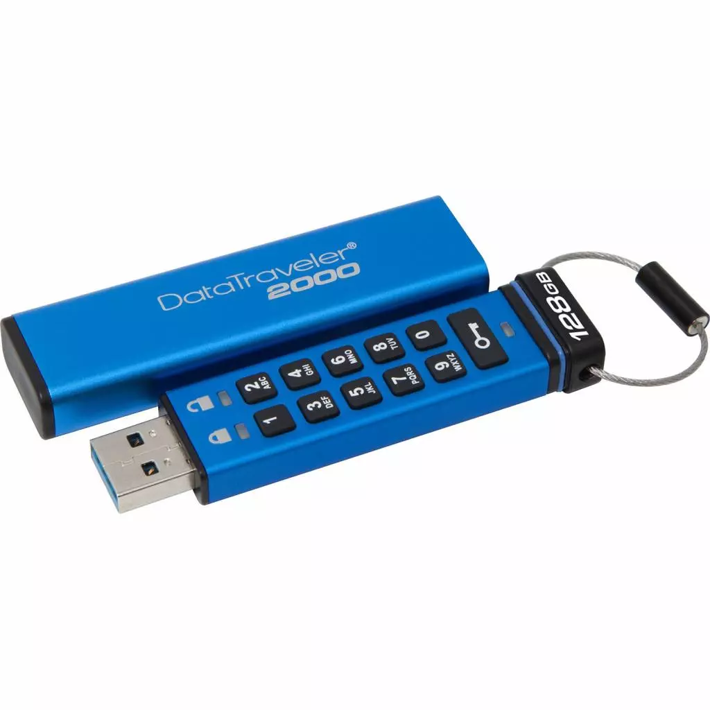 USB флеш накопитель Kingston 128GB DataTraveler 2000 USB 3.0 (DT2000/128GB) - 2 USB флеш накопитель Kingston 128GB DataTraveler 2000 USB 3.0 (DT2000/128GB) - 2