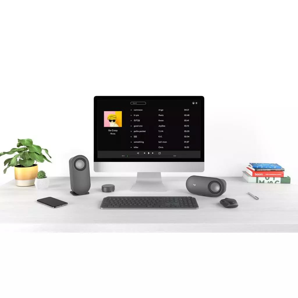 Акустическая система Logitech Z407 Bluetooth Graphite (980-001348) - 6 Акустическая система Logitech Z407 Bluetooth Graphite (980-001348) - 6