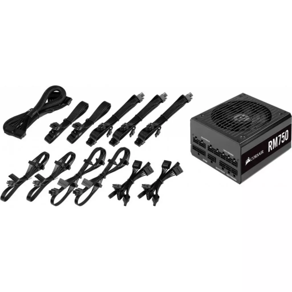 Блок питания Corsair 750W RM750 (CP-9020195-EU) - 8