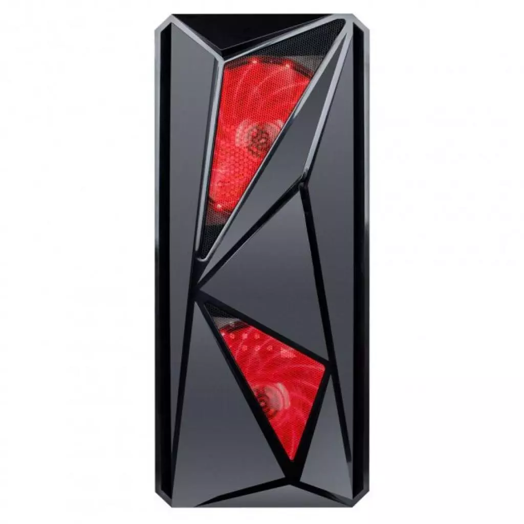 Корпус 1stPlayer F4-3A1-15LED RED - 1 Корпус 1stPlayer F4-3A1-15LED RED - 1