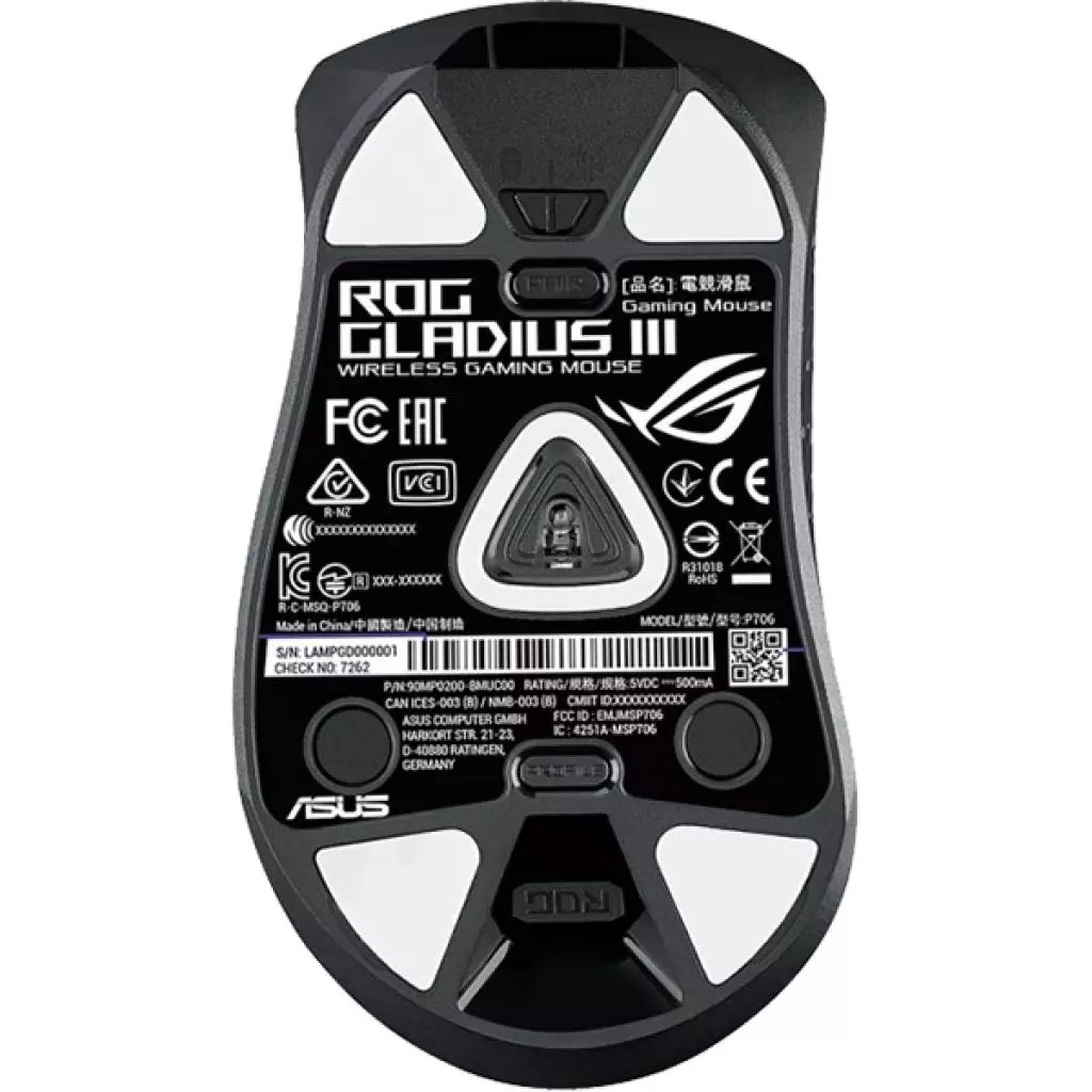 Мышка ASUS ROG Gladius III Wireless Black (90MP0200-BMUA00) - 7 Мышка ASUS ROG Gladius III Wireless Black (90MP0200-BMUA00) - 7