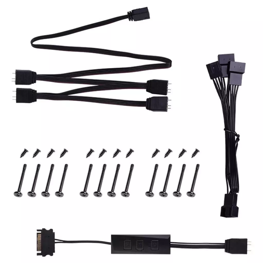 Кулер для корпуса ID-Cooling XF-12025-ARGB-TRIO-SNOW - 6 Кулер для корпуса ID-Cooling XF-12025-ARGB-TRIO-SNOW - 6