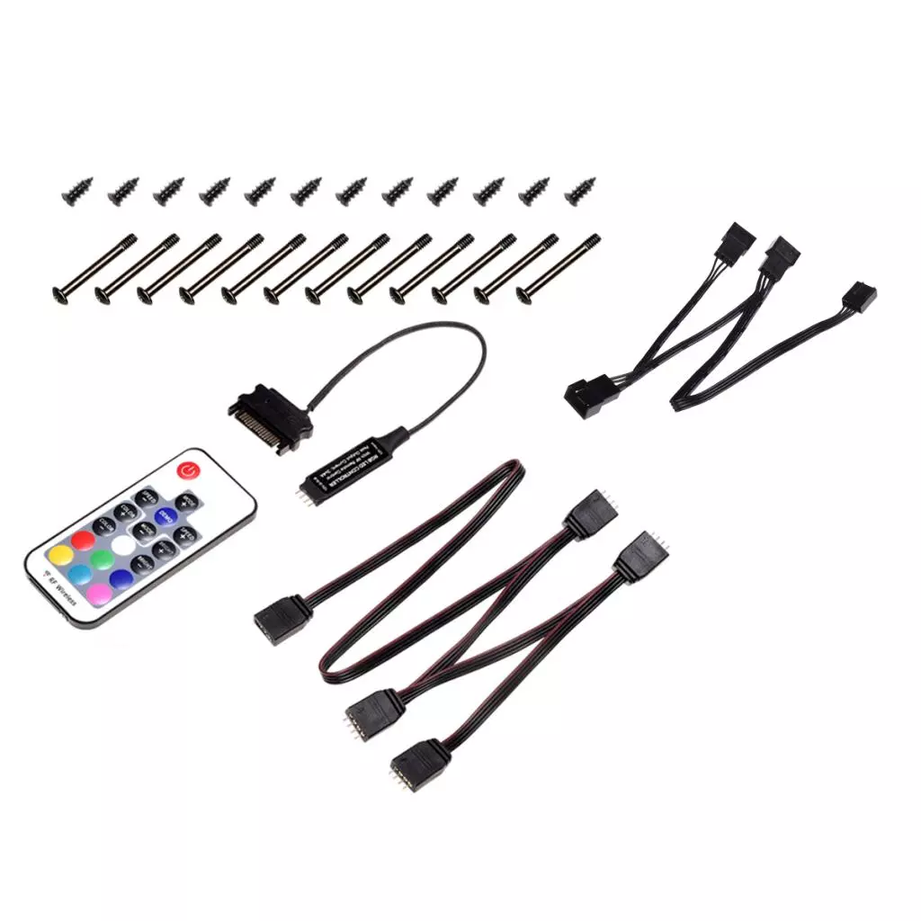 Кулер для корпуса ID-Cooling XF-12025-RGB-TRIO-SNOW - 6 Кулер для корпуса ID-Cooling XF-12025-RGB-TRIO-SNOW - 6