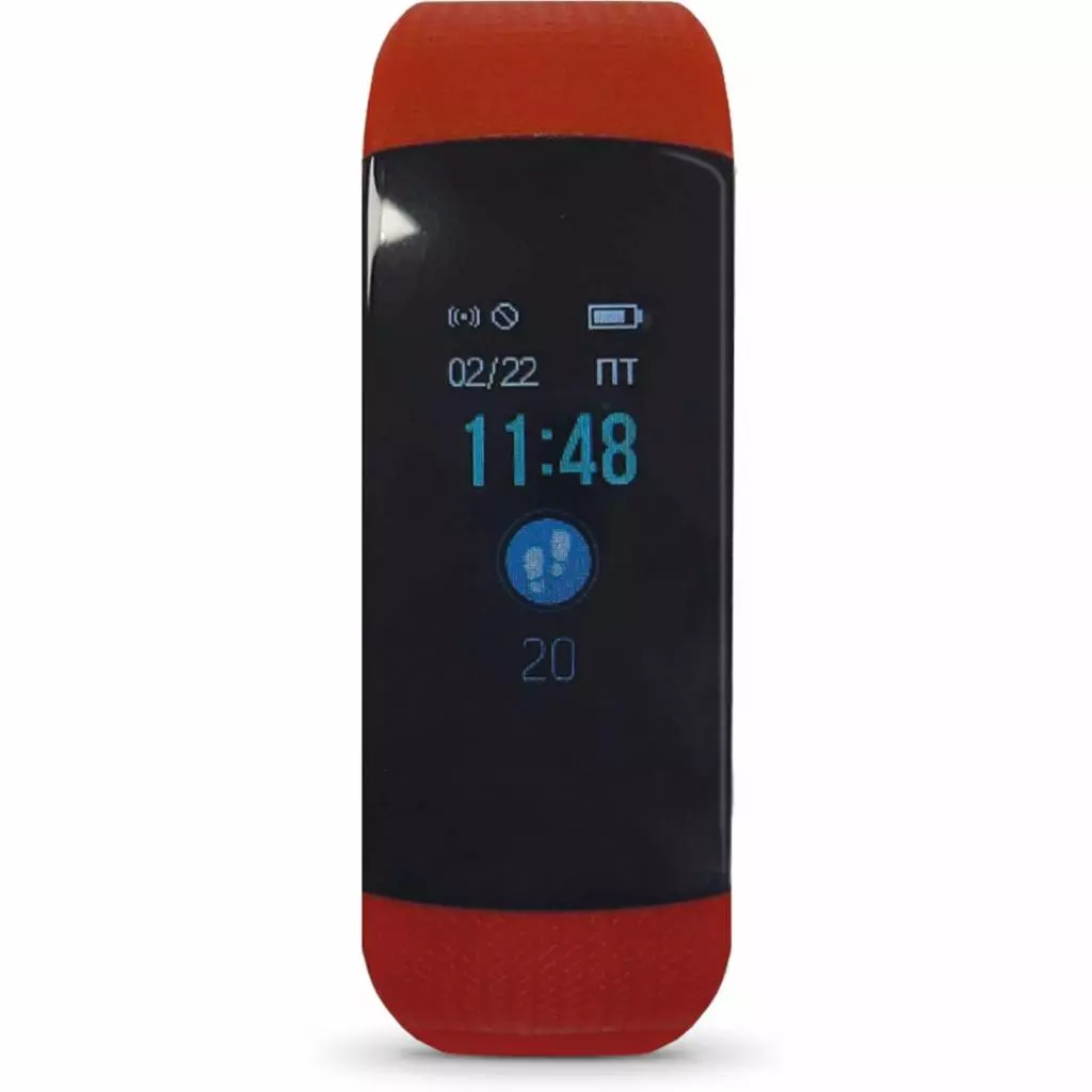 Фитнес браслет Havit HV-H1108A, Bluetooth, red - 1 Фитнес браслет Havit HV-H1108A, Bluetooth, red - 1