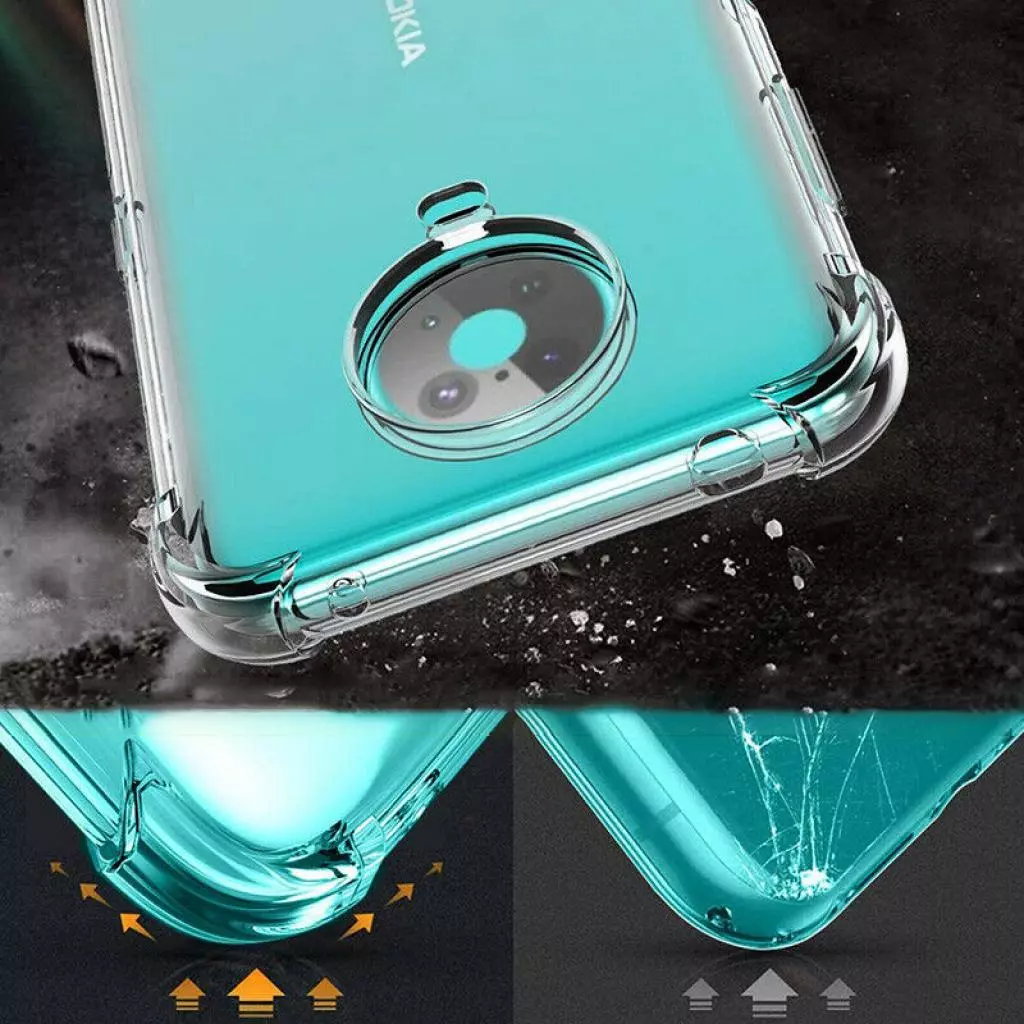 Чехол для моб. телефона BeCover Anti-Shock Nokia G10/G20 Clear (706068) - 3 Чехол для моб. телефона BeCover Anti-Shock Nokia G10/G20 Clear (706068) - 3