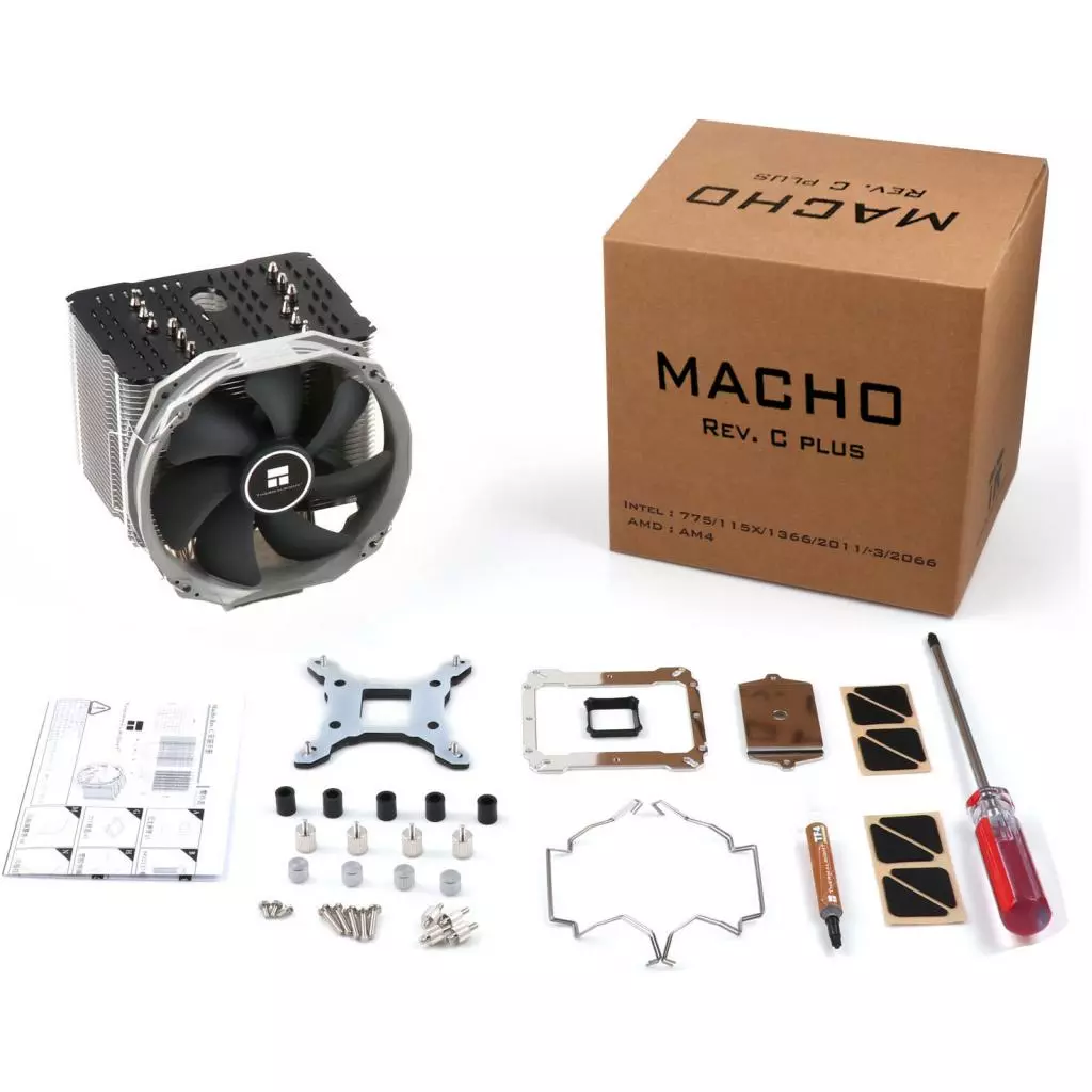 Кулер для процессора Thermalright Macho Rev. C Plus - 6 Кулер для процессора Thermalright Macho Rev. C Plus - 6