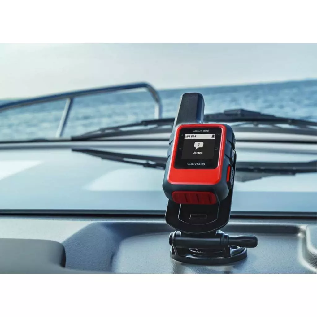 Автомобильный навигатор Garmin inReach Mini, Marine Bundle, Orange (010-01879-02) - 4 Автомобильный навигатор Garmin inReach Mini, Marine Bundle, Orange (010-01879-02) - 4