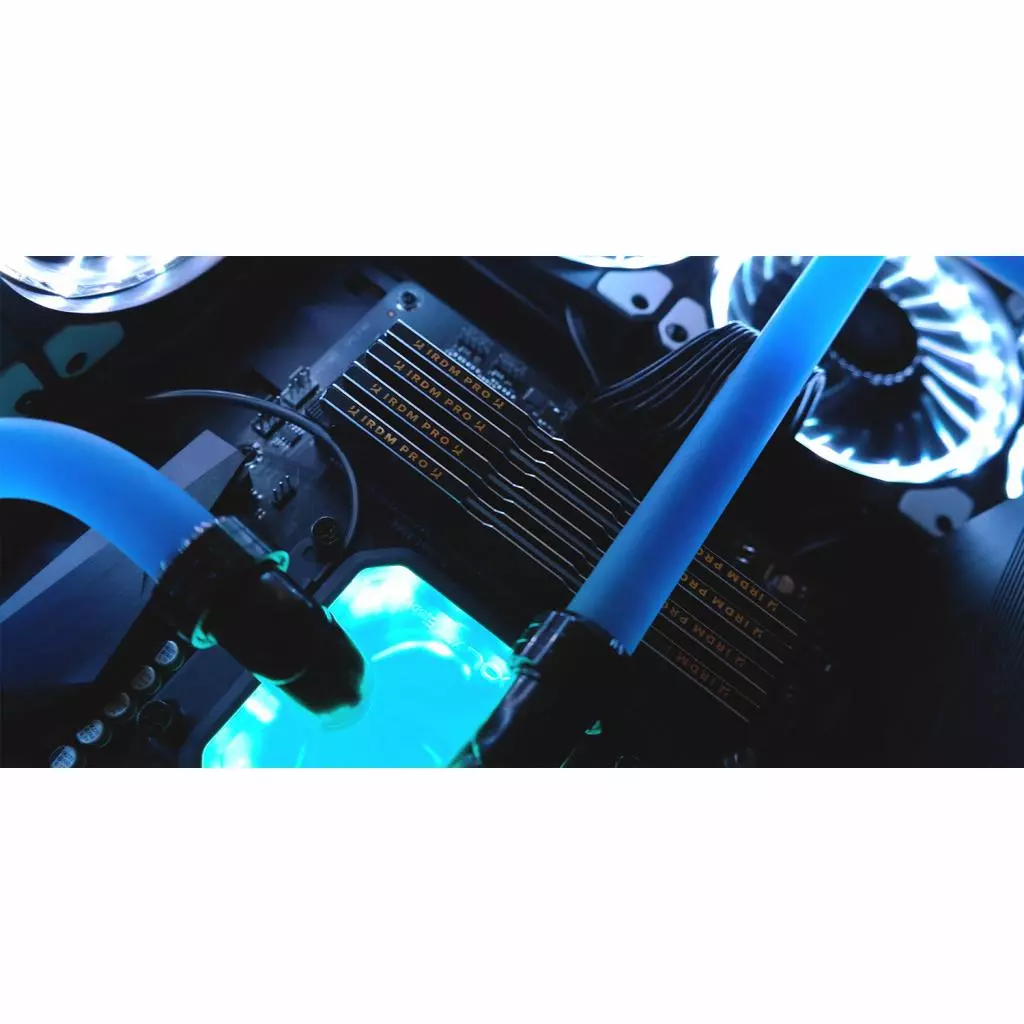 Модуль памяти для компьютера DDR4 8GB 4000 MHz Iridium Pro Black Goodram (IRP-4000D4V64L18S/8G) - 2 Модуль памяти для компьютера DDR4 8GB 4000 MHz Iridium Pro Black Goodram (IRP-4000D4V64L18S/8G) - 2