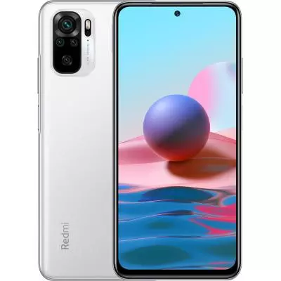 Мобильный телефон Xiaomi Redmi Note 10 4/64GB Pebble White - 10 Мобильный телефон Xiaomi Redmi Note 10 4/64GB Pebble White - 10