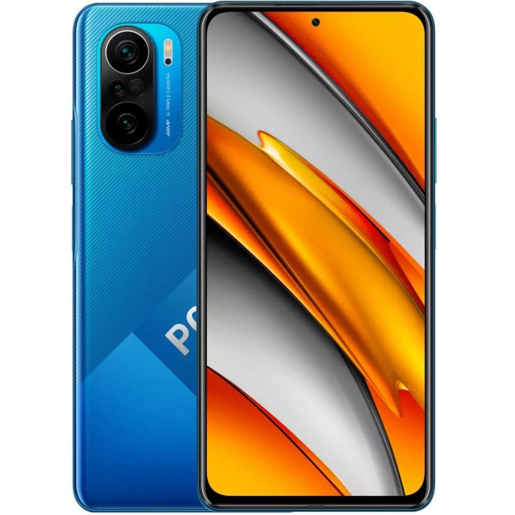 Мобильный телефон Xiaomi Poco F3 8/256GB Ocean Blue - 10 Мобильный телефон Xiaomi Poco F3 8/256GB Ocean Blue - 10