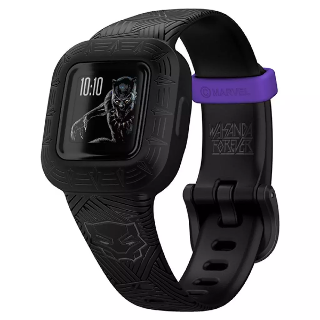 Фитнес браслет Garmin vivofit jr3, Marvel Black Panther (010-02441-10)