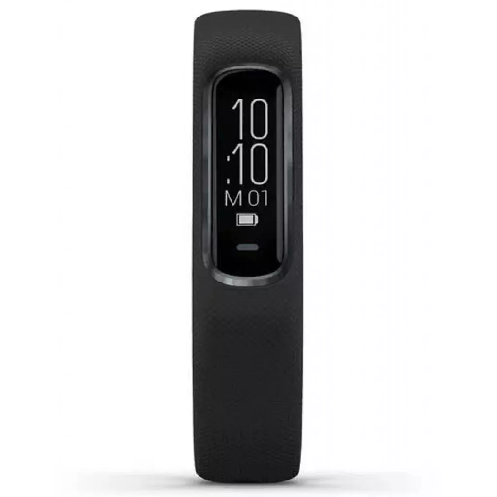 Фитнес браслет Garmin vivosmart 4, Black/Slate, S/M (010-01995-20) - 1 Фитнес браслет Garmin vivosmart 4, Black/Slate, S/M (010-01995-20) - 1