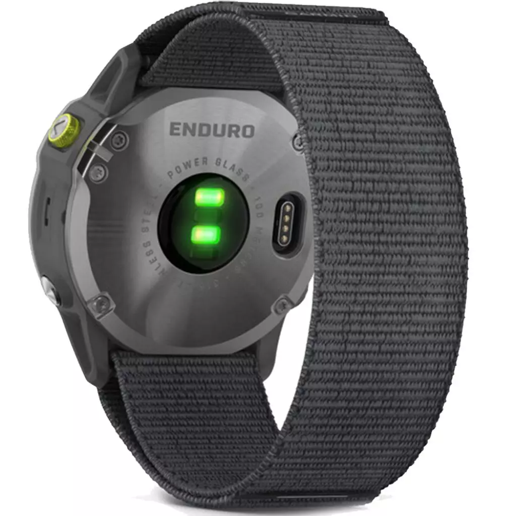 Смарт-часы Garmin Enduro, Silver w/Gray Body,Gray Sport Loop Band (010-02408-00) - 5 Смарт-часы Garmin Enduro, Silver w/Gray Body,Gray Sport Loop Band (010-02408-00) - 5