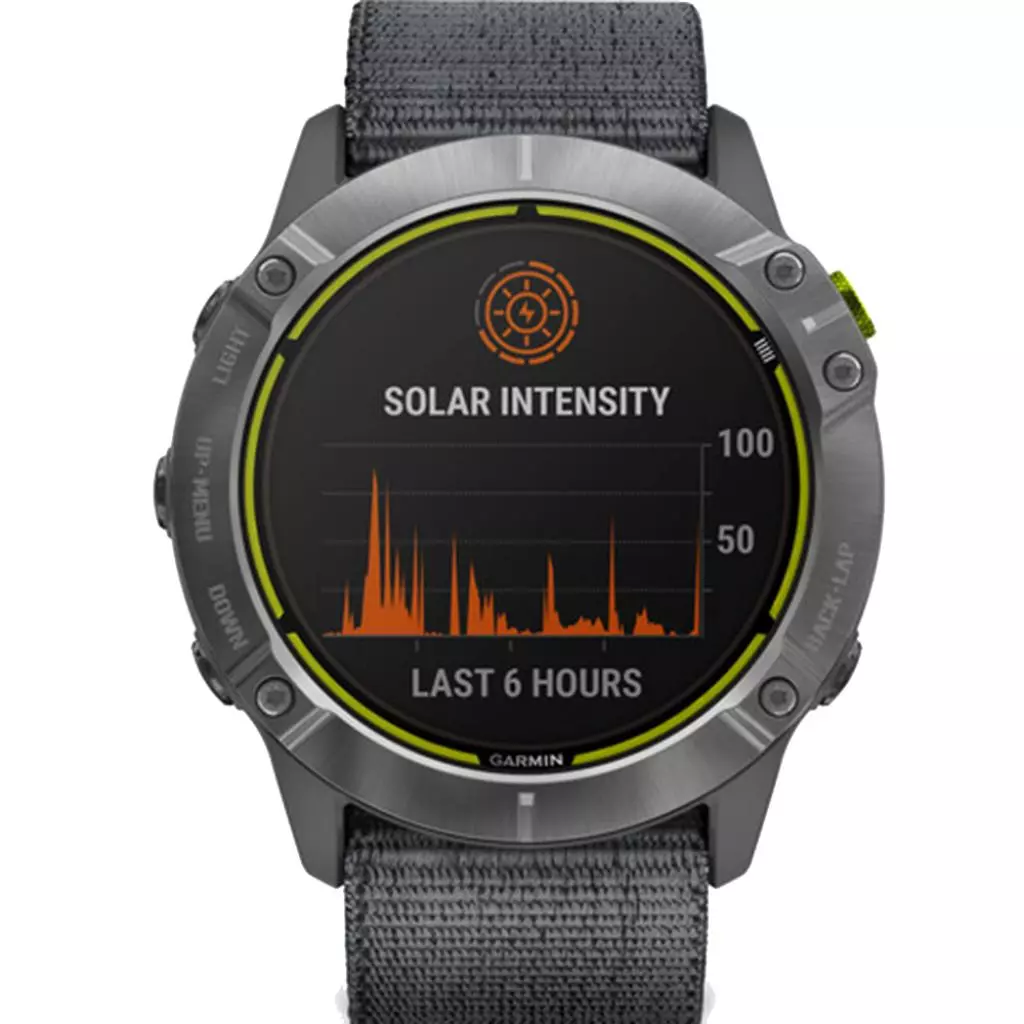 Смарт-часы Garmin Enduro, Silver w/Gray Body,Gray Sport Loop Band (010-02408-00) - 7 Смарт-часы Garmin Enduro, Silver w/Gray Body,Gray Sport Loop Band (010-02408-00) - 7