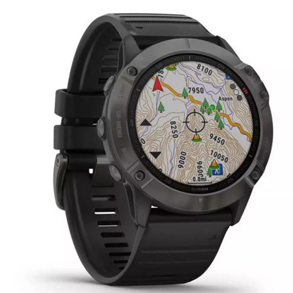 Смарт-часы Garmin fenix 6X Pro and Sapphire editions, Sapphire, Carbon Gray D (010-02157-11) - 2 Смарт-часы Garmin fenix 6X Pro and Sapphire editions, Sapphire, Carbon Gray D (010-02157-11) - 2