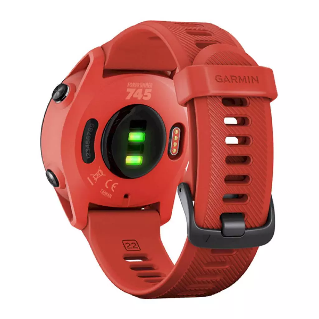 Смарт-часы Garmin Forerunner 745, Magma Red (010-02445-12) - 5