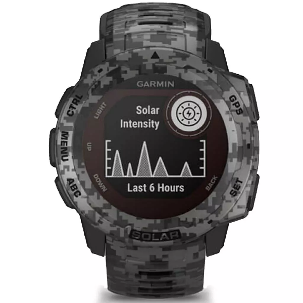 Смарт-часы Garmin Instinct Solar, Camo Edition, Graphite Camo (010-02293-05) - 1 Смарт-часы Garmin Instinct Solar, Camo Edition, Graphite Camo (010-02293-05) - 1