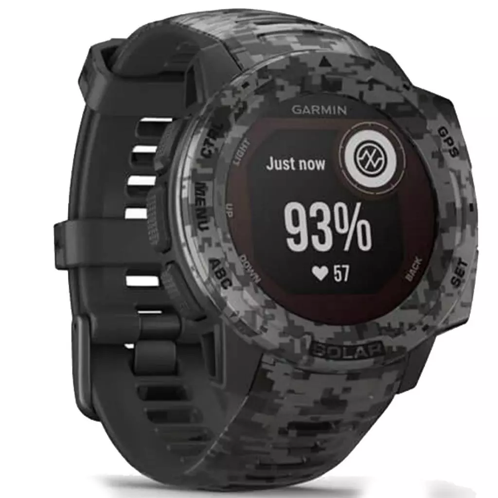 Смарт-часы Garmin Instinct Solar, Camo Edition, Graphite Camo (010-02293-05) - 2 Смарт-часы Garmin Instinct Solar, Camo Edition, Graphite Camo (010-02293-05) - 2