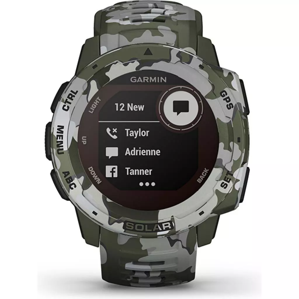 Смарт-часы Garmin Instinct Solar, Camo Edition, Lichen Camo (010-02293-06) - 1 Смарт-часы Garmin Instinct Solar, Camo Edition, Lichen Camo (010-02293-06) - 1