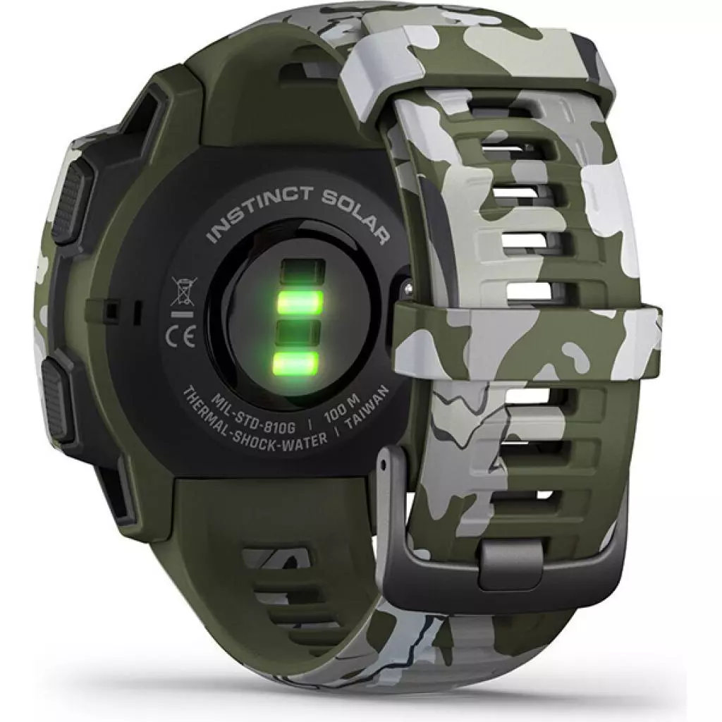 Смарт-часы Garmin Instinct Solar, Camo Edition, Lichen Camo (010-02293-06) - 5 Смарт-часы Garmin Instinct Solar, Camo Edition, Lichen Camo (010-02293-06) - 5