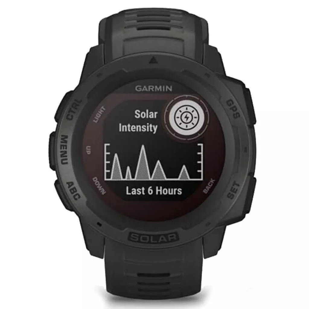 Смарт-часы Garmin Instinct Solar, Graphite (010-02293-00) - 1 Смарт-часы Garmin Instinct Solar, Graphite (010-02293-00) - 1