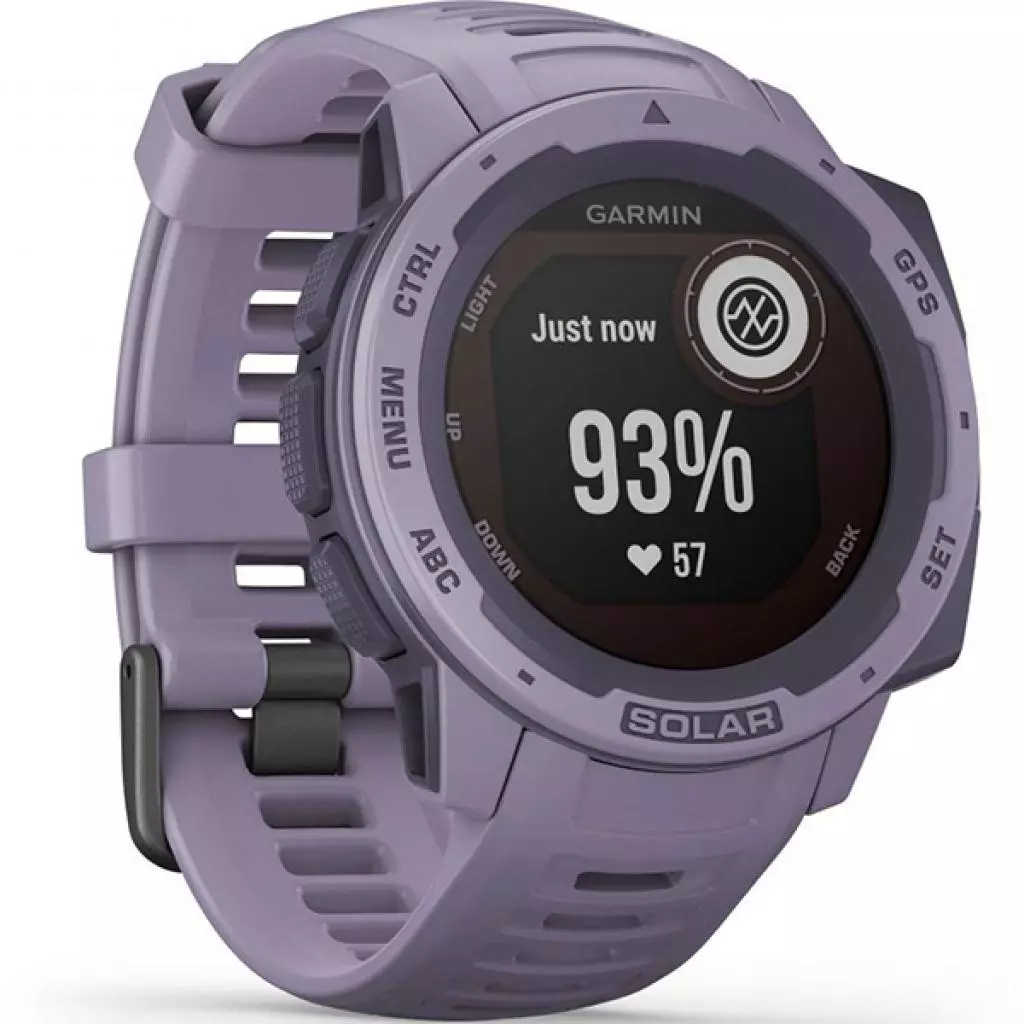 Смарт-часы Garmin Instinct Solar, Orchid (010-02293-02) - 2 Смарт-часы Garmin Instinct Solar, Orchid (010-02293-02) - 2