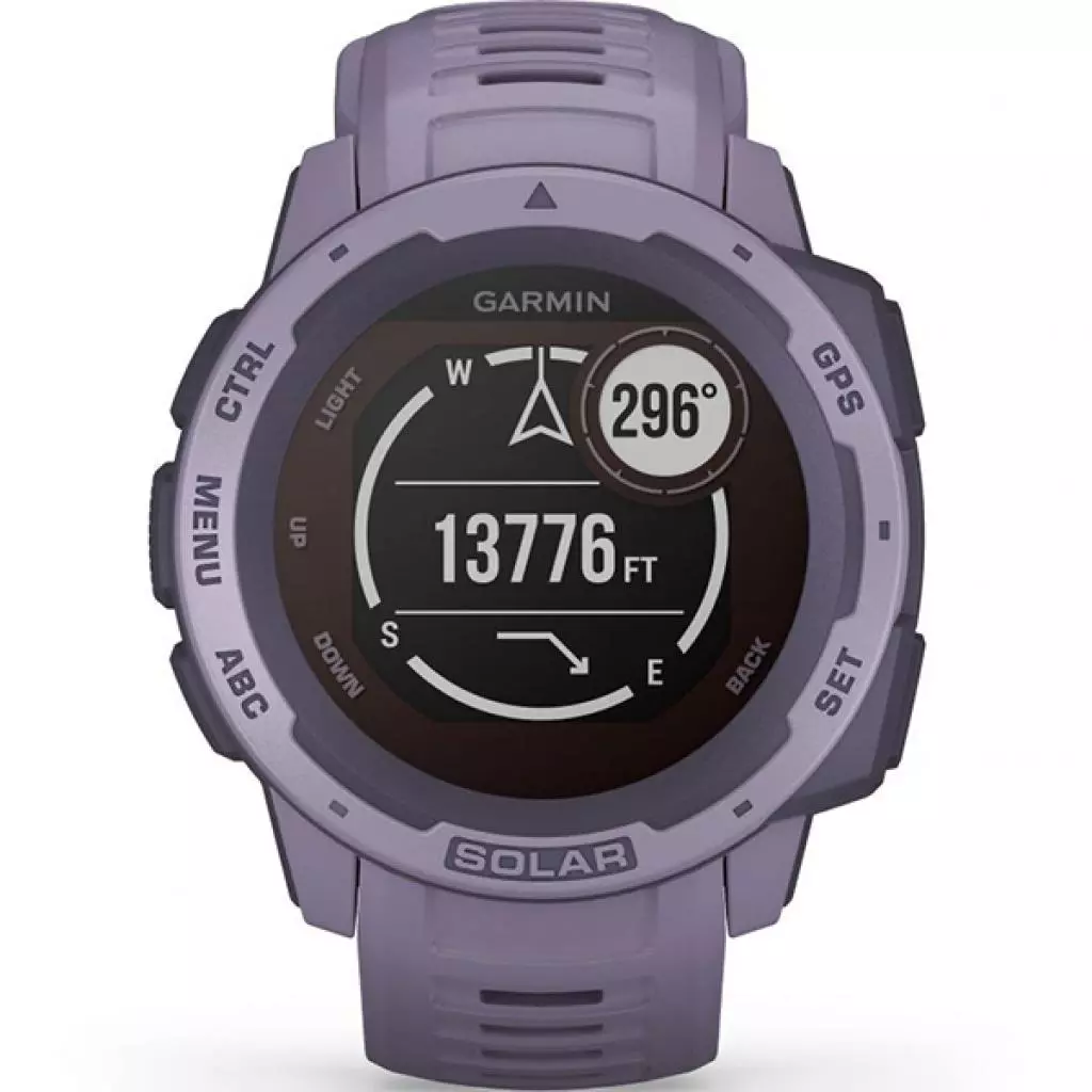 Смарт-часы Garmin Instinct Solar, Orchid (010-02293-02) - 10 Смарт-часы Garmin Instinct Solar, Orchid (010-02293-02) - 10