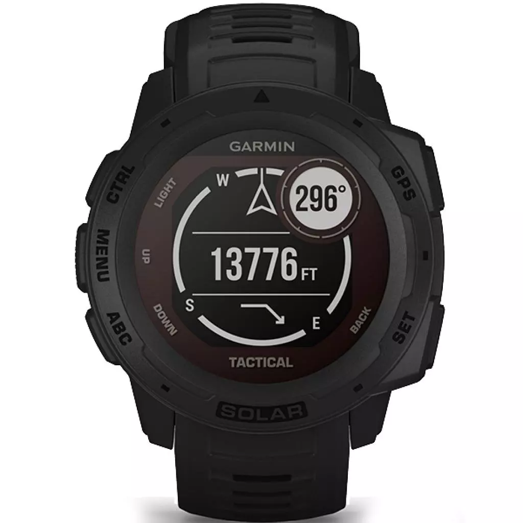 Смарт-часы Garmin Instinct Solar, Tactical Edition, Black (010-02293-03) - 1 Смарт-часы Garmin Instinct Solar, Tactical Edition, Black (010-02293-03) - 1