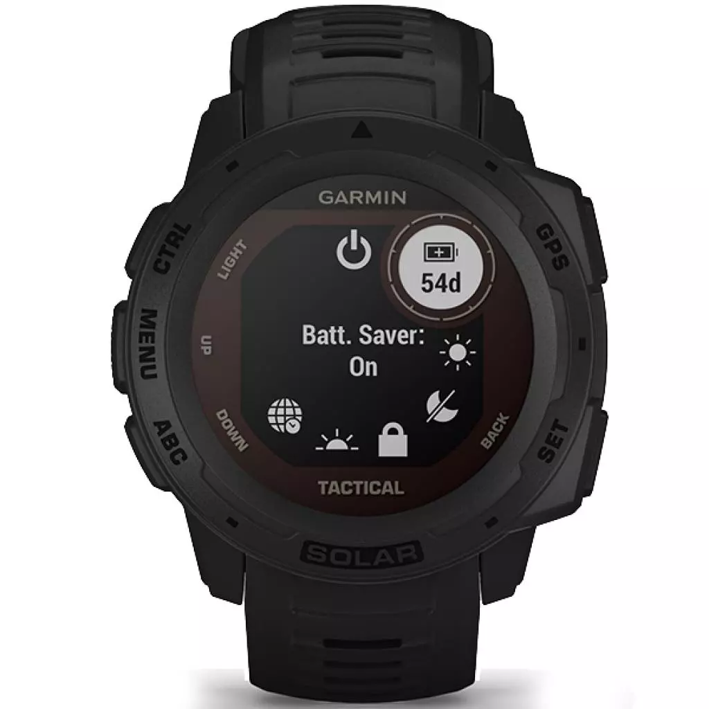 Смарт-часы Garmin Instinct Solar, Tactical Edition, Black (010-02293-03) - 4 Смарт-часы Garmin Instinct Solar, Tactical Edition, Black (010-02293-03) - 4