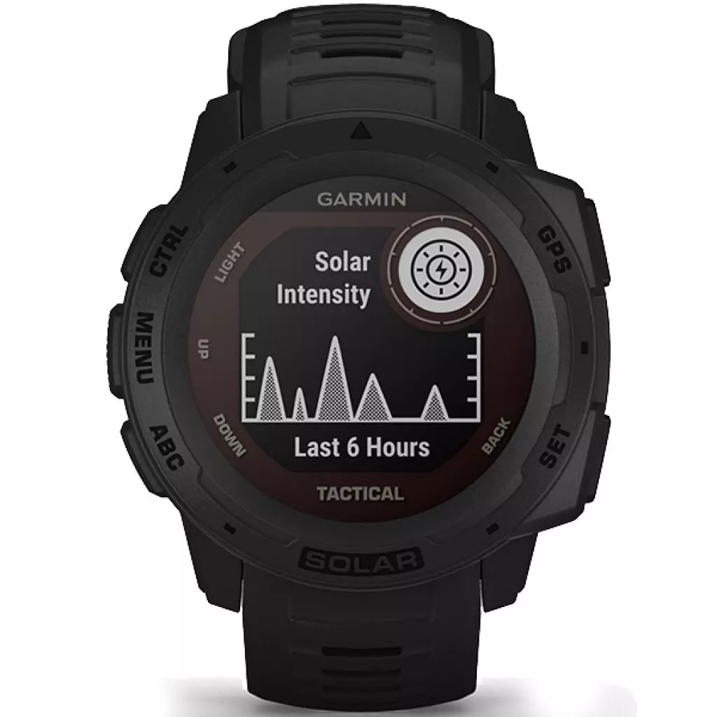 Смарт-часы Garmin Instinct Solar, Tactical Edition, Black (010-02293-03) - 6 Смарт-часы Garmin Instinct Solar, Tactical Edition, Black (010-02293-03) - 6