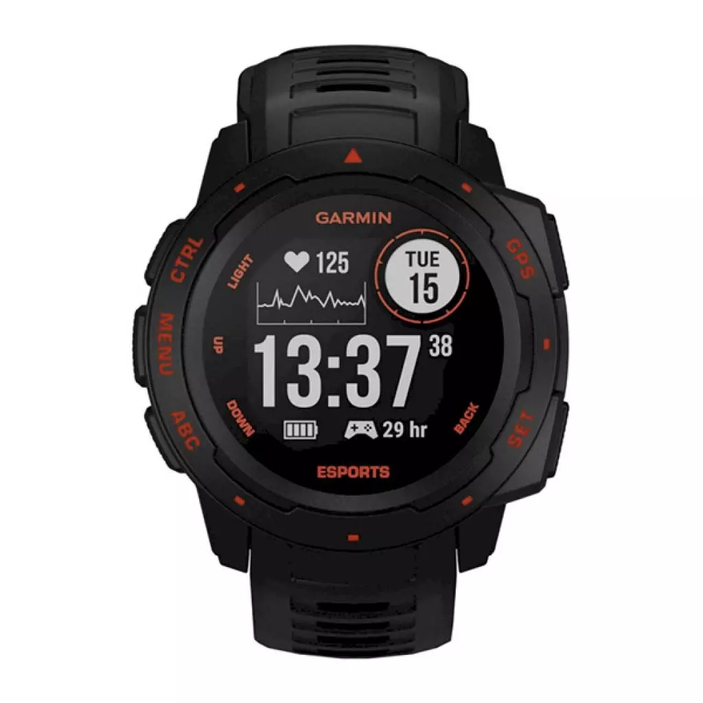 Смарт-часы Garmin Instinct, Esports Edition, Black Lava (010-02064-72) - 1 Смарт-часы Garmin Instinct, Esports Edition, Black Lava (010-02064-72) - 1
