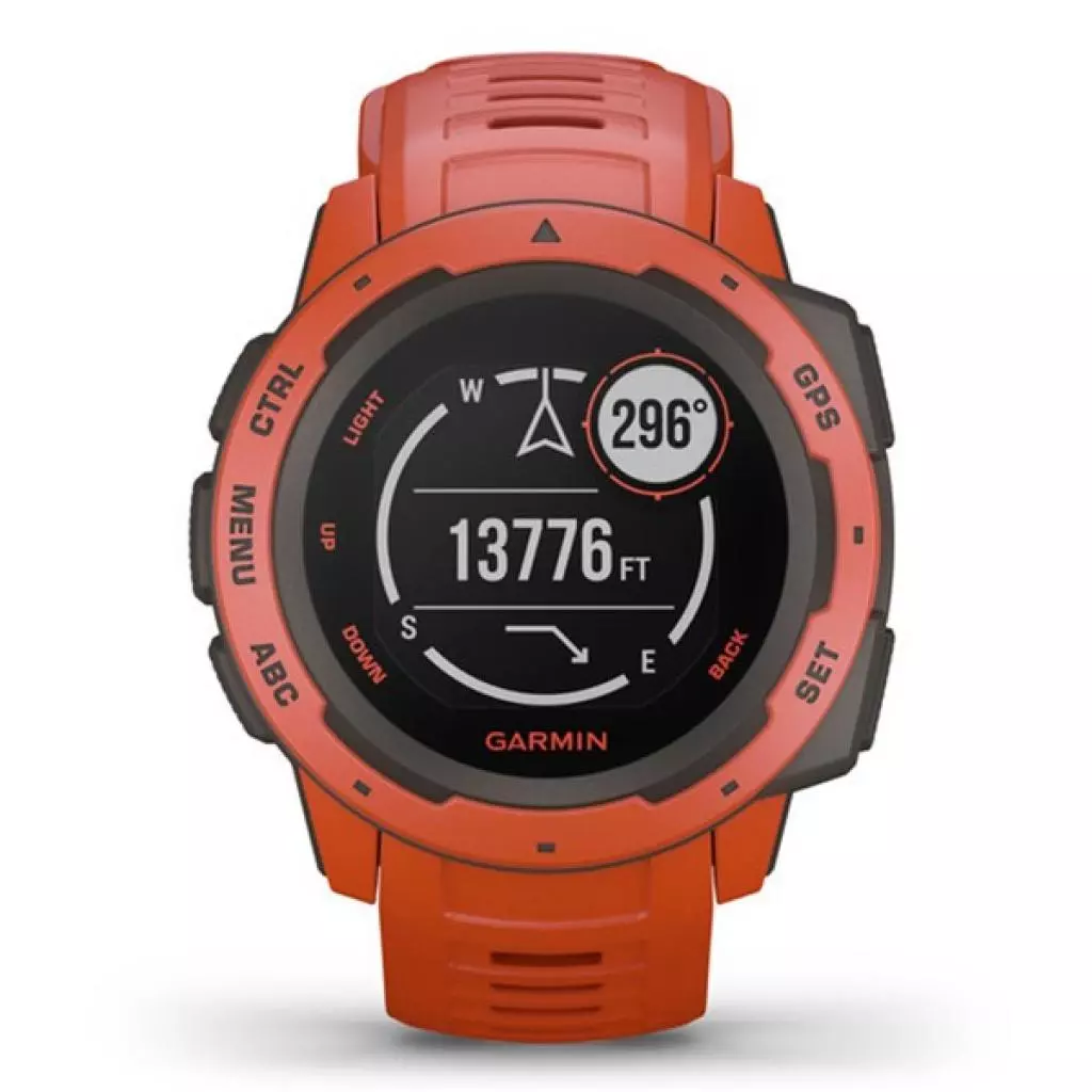 Смарт-часы Garmin Instinct, Flame Red (010-02064-02) - 1 Смарт-часы Garmin Instinct, Flame Red (010-02064-02) - 1