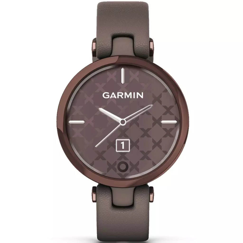 Смарт-часы Garmin Lily, DarkBronze, Paloma, Leather (010-02384-B0) - 1 Смарт-часы Garmin Lily, DarkBronze, Paloma, Leather (010-02384-B0) - 1