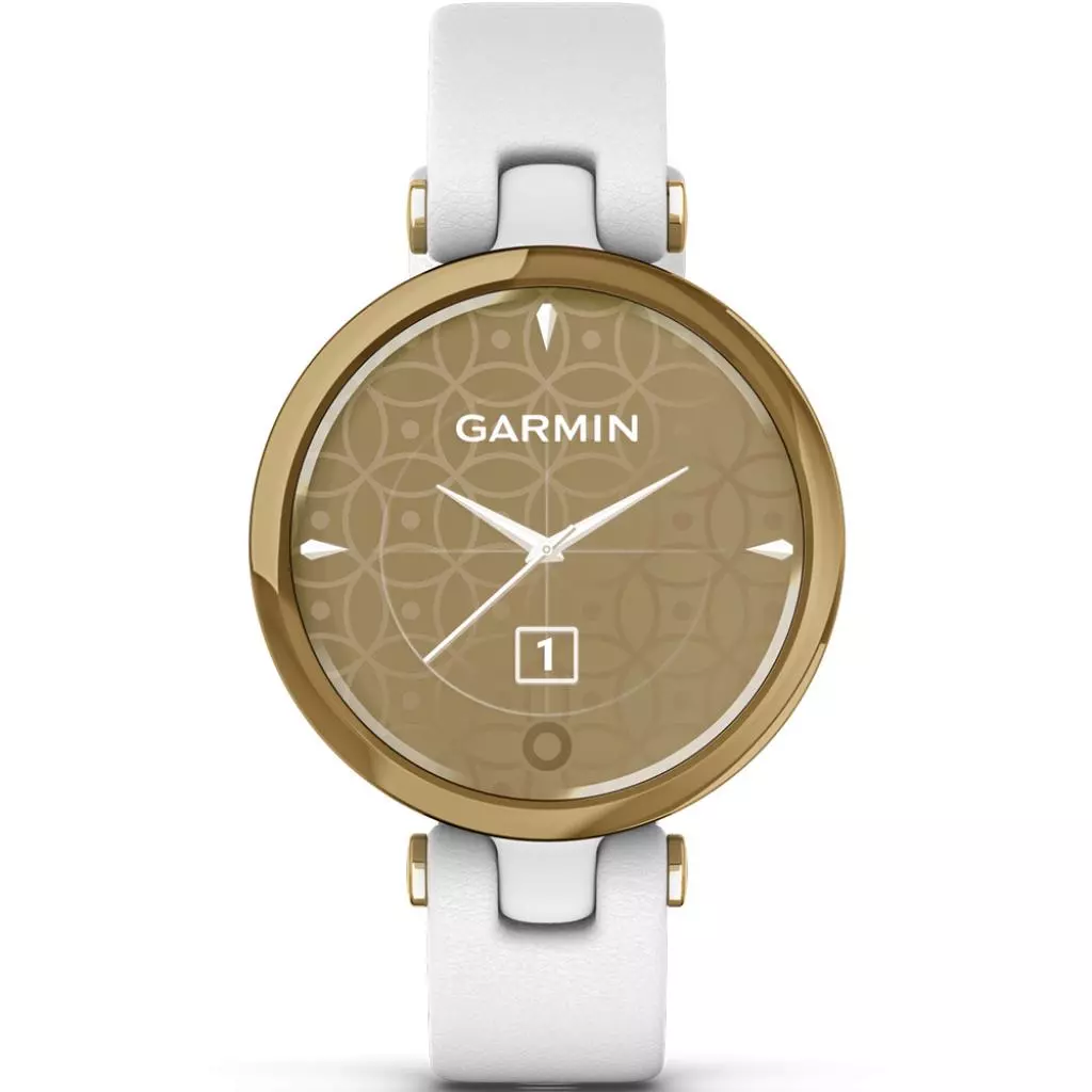 Смарт-часы Garmin Lily, LightGold, White, Leather (010-02384-B3) - 1 Смарт-часы Garmin Lily, LightGold, White, Leather (010-02384-B3) - 1