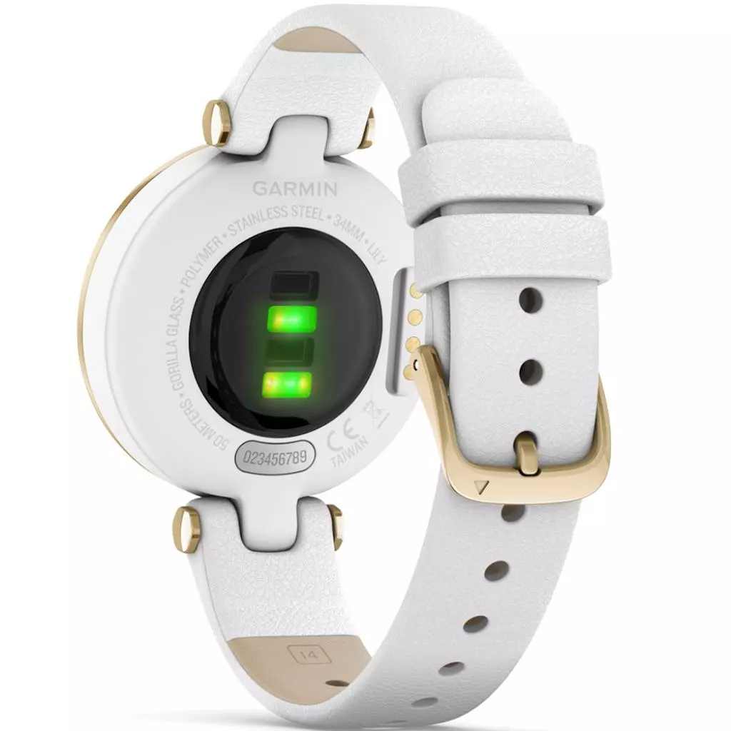 Смарт-часы Garmin Lily, LightGold, White, Leather (010-02384-B3) - 4 Смарт-часы Garmin Lily, LightGold, White, Leather (010-02384-B3) - 4
