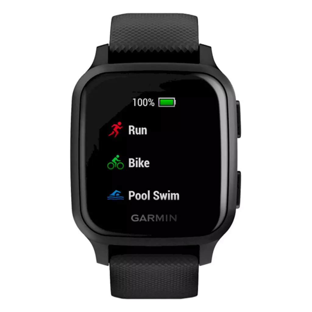 Смарт-часы Garmin Venu Sq, Music, Black/Slate (010-02426-10) - 1 Смарт-часы Garmin Venu Sq, Music, Black/Slate (010-02426-10) - 1