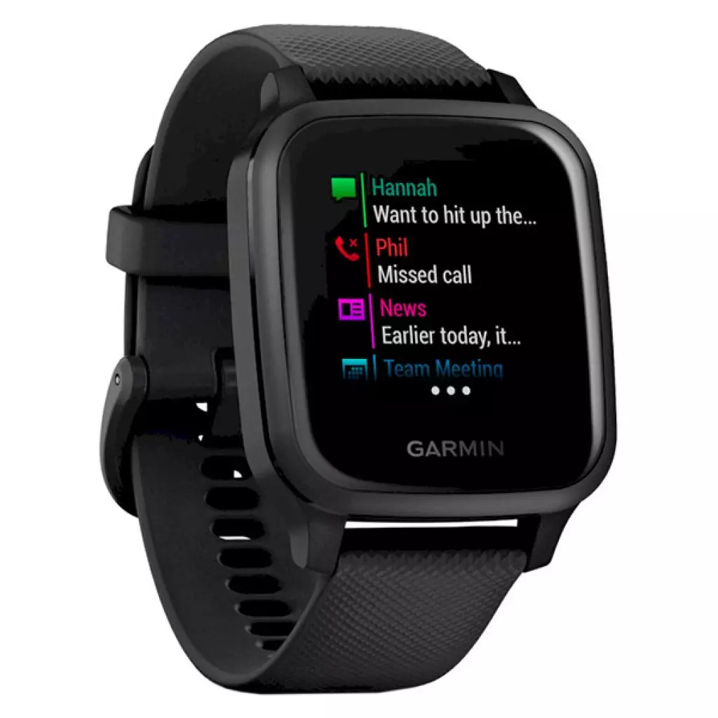 Смарт-часы Garmin Venu Sq, Music, Black/Slate (010-02426-10) - 2 Смарт-часы Garmin Venu Sq, Music, Black/Slate (010-02426-10) - 2