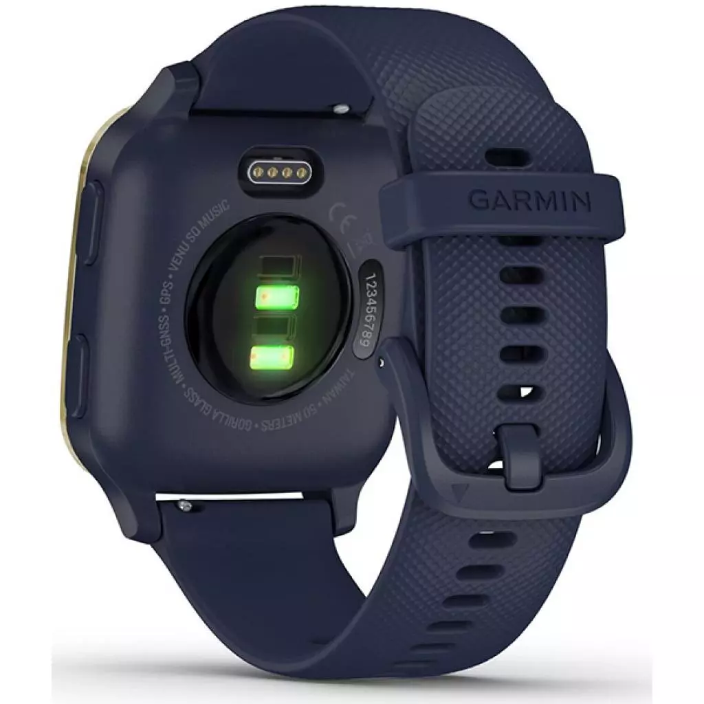 Смарт-часы Garmin Venu Sq, Music, Navy/Light Gold (010-02426-12) - 4 Смарт-часы Garmin Venu Sq, Music, Navy/Light Gold (010-02426-12) - 4