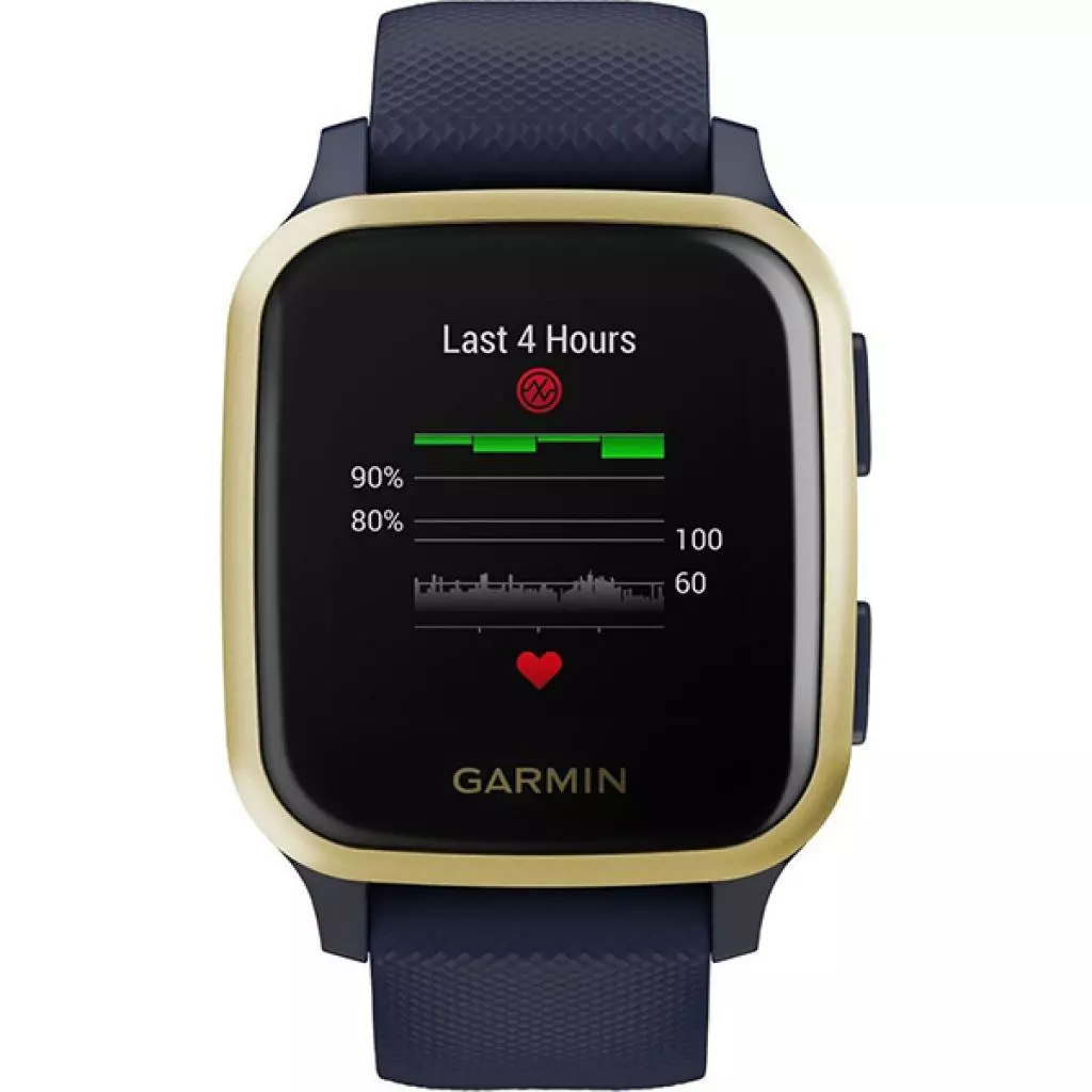 Смарт-часы Garmin Venu Sq, Music, Navy/Light Gold (010-02426-12) - 6 Смарт-часы Garmin Venu Sq, Music, Navy/Light Gold (010-02426-12) - 6